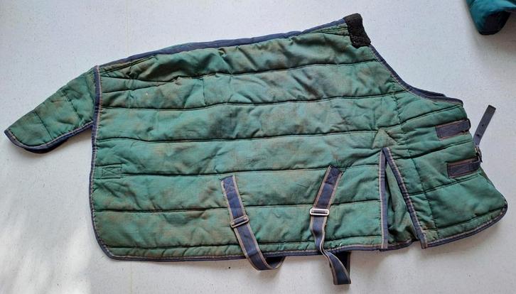 Staldeken 125 cm, Dieren en Toebehoren, Paarden en Pony's | Dekens en Dekjes, Gebruikt, Deken, Ophalen of Verzenden