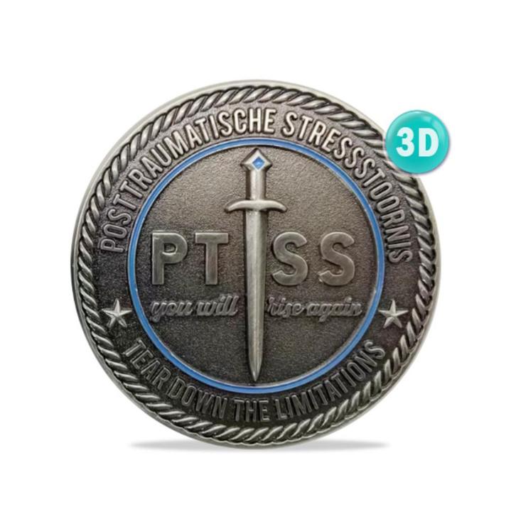 PTSS coin, Verzamelen, Militaria | Algemeen, Landmacht, Kunstobject, Nederland, Ophalen