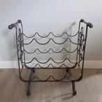 Wijnrek smeedijzer vintage, Huis en Inrichting, Woonaccessoires | Wijnrekken, Ophalen, Gebruikt, 5 tot 15 flessen, Metaal