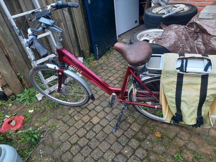 Stella Vincenza Damesfiets, Fietsen en Brommers, Elektrische fietsen, Gebruikt, 51 tot 55 cm, 30 tot 50 km per accu, Ophalen