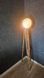 Vintage lamp op krukken, Huis en Inrichting, Lampen | Vloerlampen, Gebruikt, Ophalen