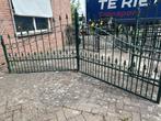 Prachtige 2 delige poort Arizona, Ophalen, Met poort, Zo goed als nieuw, Sierhekwerk
