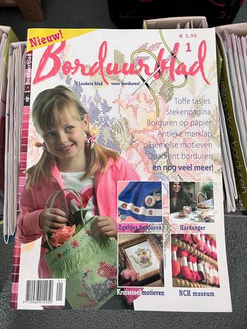 Borduurblad nr. 1 - Goede Staat beschikbaar voor biedingen
