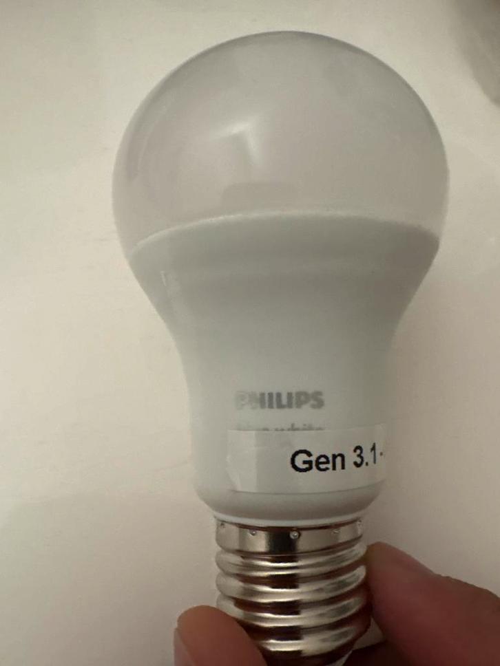 Philips Hue White E27, Huis en Inrichting, Lampen | Losse lampen, Gebruikt, Led-lamp, Minder dan 30 watt, E27 (groot), Ophalen of Verzenden