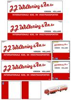 Vrachtauto decal 1:50 Woltering Vorden ( type 2 ) combi, Hobby en Vrije tijd, Modelauto's | 1:50, Verzenden, Nieuw, Bus of Vrachtwagen