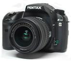 DSLR Pentax K10 + Pentax 18-55mm z.g.a.n. (Utrecht-West), Spiegelreflex, 10 Megapixel, Ophalen of Verzenden, Zo goed als nieuw