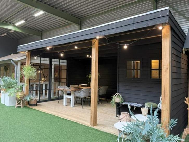 overkapping 600x400cm, Tuin en Terras, Overkappingen, Zo goed als nieuw, Veranda, Ophalen