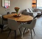Prachtige landelijke eettafel met verlengoptie, Huis en Inrichting, Tafels | Eettafels, Ophalen, Riviera maison, Rond, 50 tot 100 cm