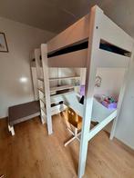 Nous Hoogslaper met bureau en planken, Ophalen, Zo goed als nieuw, Hoogslaper