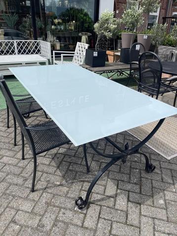 NIEUW GLAZEN TAFELBLAD wit BLAD voor eettafel of salontafel