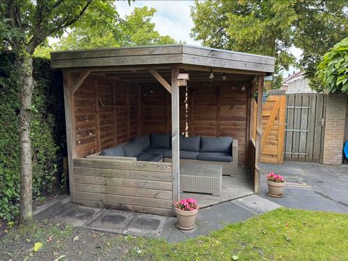 Mooie overkapping met berging, Tuin en Terras, Overkappingen, Gebruikt, Overige typen, Ophalen