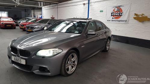 BMW 5 Serie 535i XDRIVE 24V TWINPOWER TURBO BENZ 2.979CC 225, Auto diversen, Schadeauto's, Automaat, Benzine, Sedan, Zilver of Grijs
