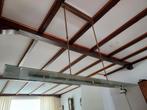 Messing hanglamp, Huis en Inrichting, Lampen | Hanglampen, Ophalen of Verzenden, Zo goed als nieuw, Glas, Minder dan 50 cm