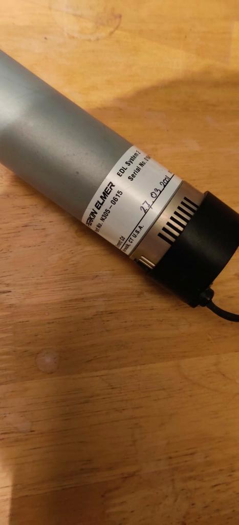 Perkin Elmer EDL2, Huis en Inrichting, Lampen | Losse lampen, Gebruikt, E27 (groot), Ophalen of Verzenden