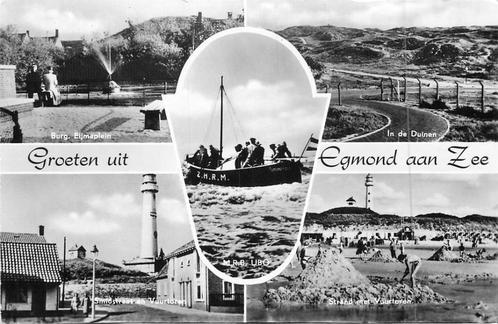 (381-068-003) Egmond aan Zee Groeten uit, Verzamelen, Ansichtkaarten | Nederland, Noord-Holland, Verzenden