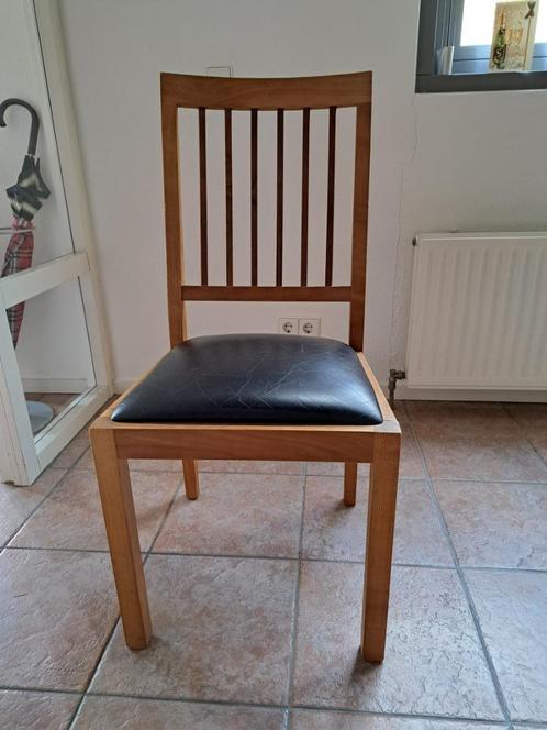 Eettafelstoelen, Huis en Inrichting, Tafels | Eettafels, Gebruikt, Vier personen, Rond, Kersenhout, Ophalen