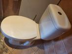 Kiwa Duravit staand toilet evt incl bijpassende fonteinset, Toilet, Gebruikt, Ophalen