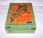 Antieke houten Svenska pusslet (Zweden puzzel). In ovp. Izgs, Antiek en Kunst, Ophalen of Verzenden