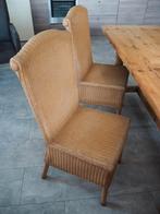 6 st. Lloyd loom eetkamerstoelen, Huis en Inrichting, Stoelen, Ophalen, Gebruikt