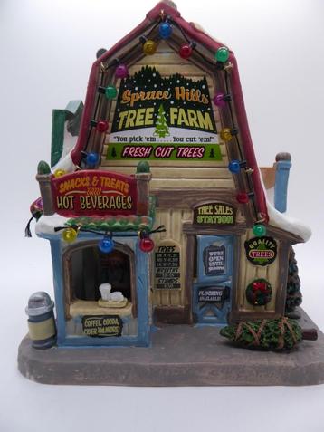 Lemax Kerstdorp item  --  Spruche hills tree farm beschikbaar voor biedingen