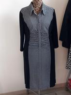 Joseph ribkoff zwart/stippen 46/48, Kleding | Dames, Jurken, Zwart, Maat 46/48 (XL) of groter, Joseph Ribkoff, Ophalen of Verzenden