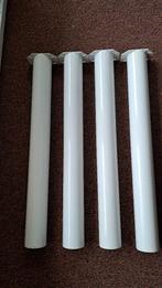 Tafelpoten wit, Ophalen, Minder dan 50 cm, 50 tot 100 cm, Rond