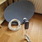 SKY DRX895 Ontvanger + Satellietschotel en Muurbeugel, Overige merken, Gebruikt, (Schotel)antenne, Ophalen