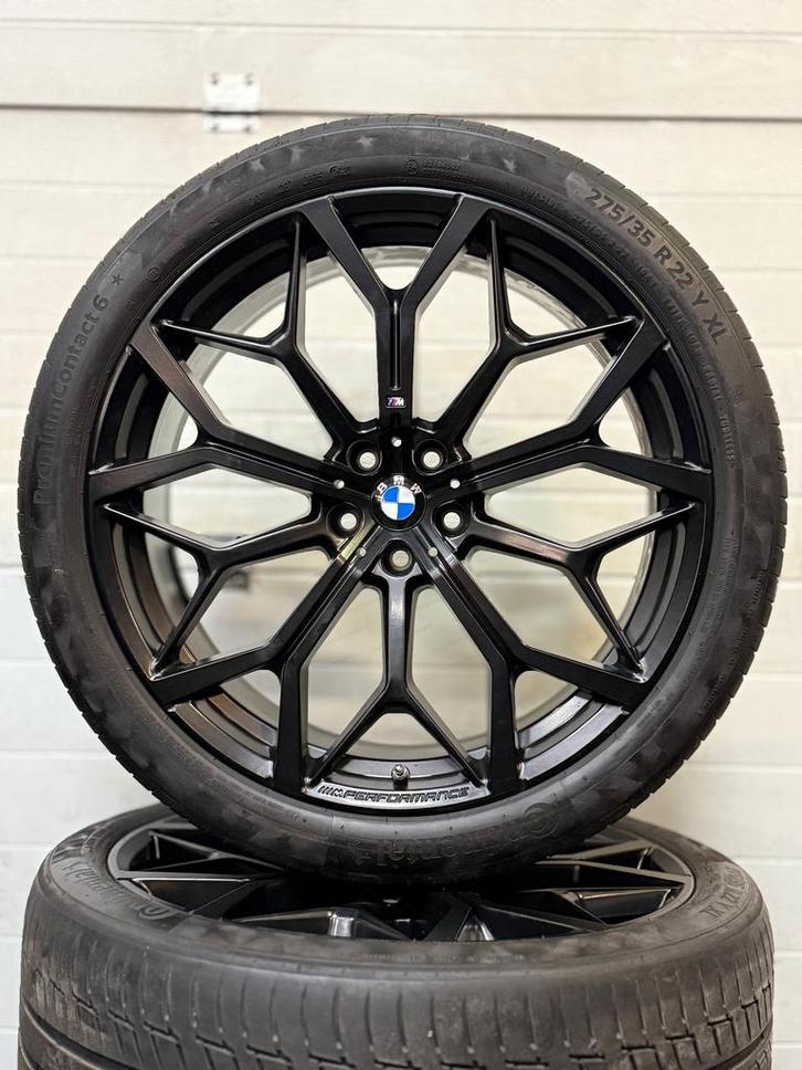 UNIEKE DEMO SET 22’’ BMW X5 X6 G05 G06 VELGEN ZOMERBANDEN 78, Auto-onderdelen, Banden en Velgen, Banden en Velgen, Zomerbanden