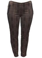 Camel geruite Stark Jacky broek zip Maat 44, Kleding | Dames, Broeken en Pantalons, Nieuw, Lang, Stark, Maat 42/44 (L)