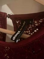 Shooby kanten Bordeaux rode jurk, Ophalen of Verzenden, Zo goed als nieuw