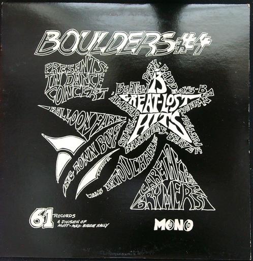 Various BOULDERS - Vol. 4 compilation of 60s obscurity LP, Cd's en Dvd's, Vinyl | Verzamelalbums, Zo goed als nieuw, Rock en Metal