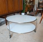 Vintage Ikea salontafel design Ehlen Johanson, Huis en Inrichting, Tafels | Salontafels, 50 tot 100 cm, Rond, Zo goed als nieuw