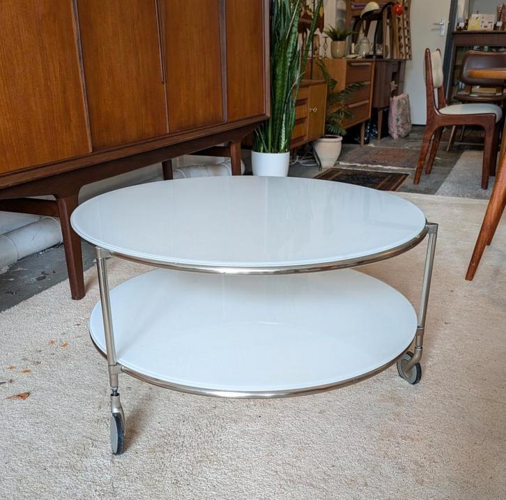 Vintage Ikea salontafel design Ehlen Johanson, Huis en Inrichting, Tafels | Salontafels, Zo goed als nieuw, Minder dan 50 cm, 50 tot 100 cm