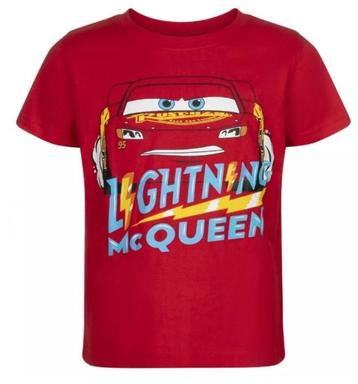 Disney Cars T-shirt - McQueen - Maat 110/116 - 122/128 beschikbaar voor biedingen