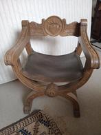 Kasteelstoel, Antiek en Kunst, Antiek | Meubels | Stoelen en Banken, Ophalen