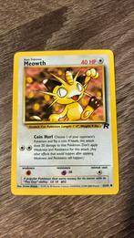 Pokémon card Meowth 62/82 1995, Hobby en Vrije tijd, Verzamelkaartspellen | Pokémon, Losse kaart, Verzenden