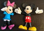 Vintage Mickey & Minnie Mouse Figuren, Verzamelen, Poppetjes en Figuurtjes, Ophalen of Verzenden, Gebruikt