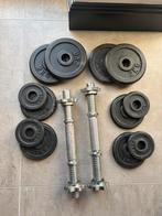 Dumbbell set ijzer totaal 18kilo, Ophalen, Zo goed als nieuw, Dumbbell