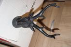 hertenhoofd kunsstof 23 cm, Verzamelen, Dierenverzamelingen, Ophalen of Verzenden, Gebruikt, Hert, Beeldje of Figuurtje