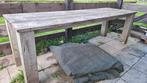 Picknicktafel met losse banken, Ophalen, Gebruikt, Hout