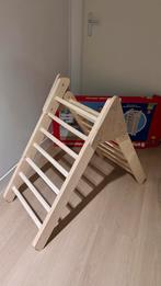 Houten Klimdriehoek - Montessori Speeltoestel, Kinderen en Baby's, Ophalen of Verzenden, Zo goed als nieuw, Overige typen
