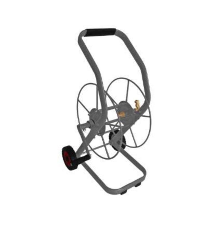 Slangen/Haspelwagen 2 Wielen/60 Mtr 1/2", Tuin en Terras, Tuinslangen, Nieuw, Tuinslang, Ophalen of Verzenden