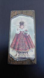 Icoon op hout - Kindje Jezus van Praag, Ophalen of Verzenden, Zo goed als nieuw, Overige typen, Christendom | Katholiek