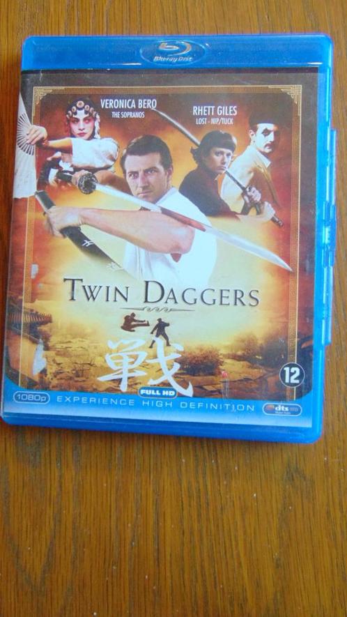 Twin daggers Blu-ray disc, Cd's en Dvd's, Blu-ray, Zo goed als nieuw, Actie, Ophalen of Verzenden