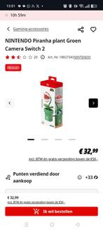 Piranha Plant Groen Camera Switch, Ophalen of Verzenden, Nieuw