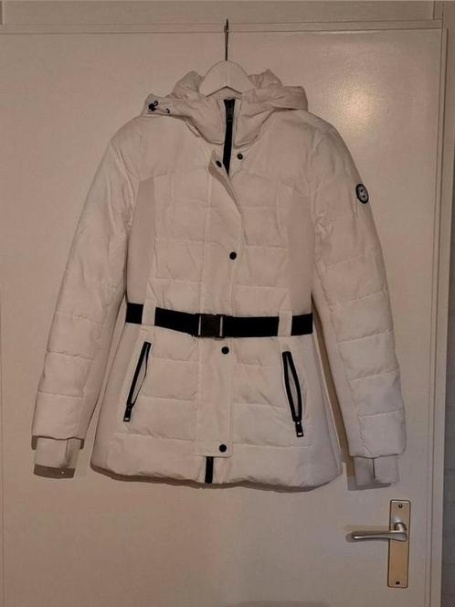 Witte Michael Kors jas maat S, Kleding | Dames, Jassen | Winter, Zo goed als nieuw, Maat 36 (S), Wit, Ophalen of Verzenden