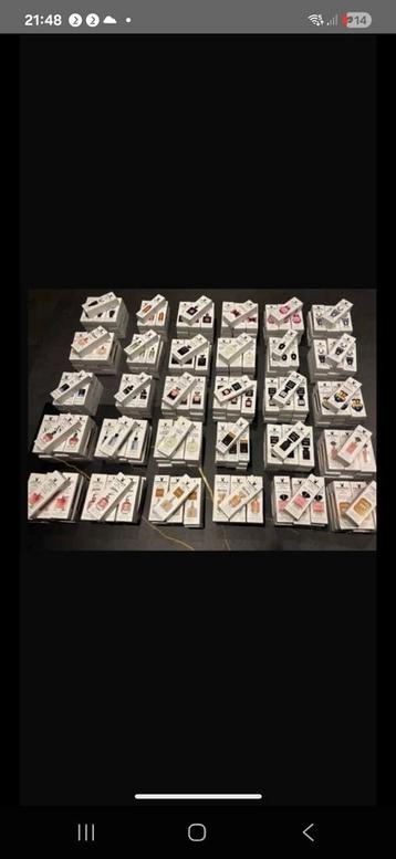 400 stuks parfum 45 ml beschikbaar voor biedingen