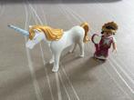 Playmobil prinses met eenhoorn., Ophalen of Verzenden, Zo goed als nieuw
