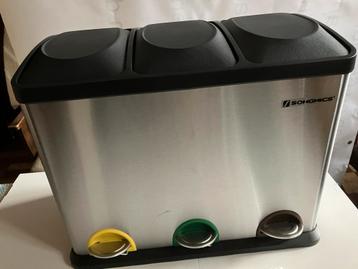 Prullenbak voor afvalscheiding NIEUW beschikbaar voor biedingen