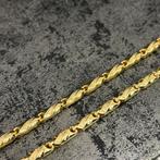 18 karaat gouden ketting versace schakel, Sieraden, Tassen en Uiterlijk, Kettingen, Ophalen of Verzenden, Nieuw, Goud